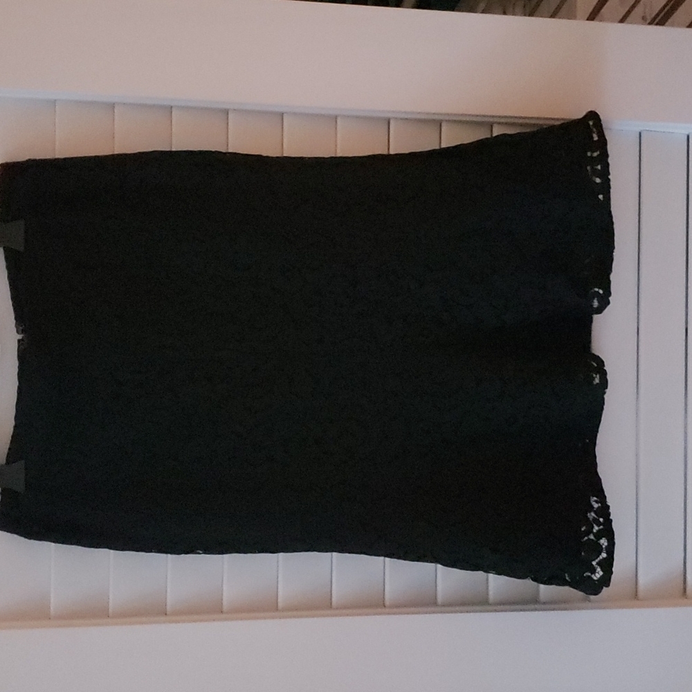 Nwot Ann Taylor Factory lace flute skirt